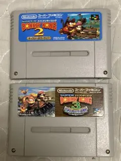 スーパードンキーコング 2と3のセット(動作確認済)スーパーファミコン用ソフト