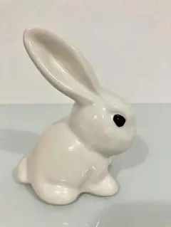 陶器製 ウサギ 置物