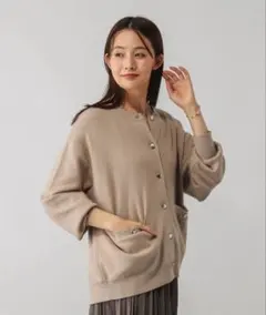 グローバルワーク☆メルティクルー金ボタンカーディガン ՏᕼOᖇT