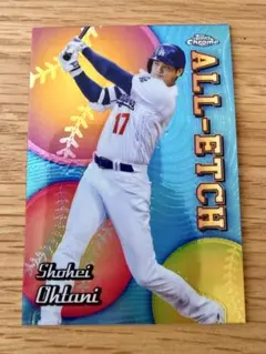 大谷翔平　topps chrome 2024 インサート　ドジャース