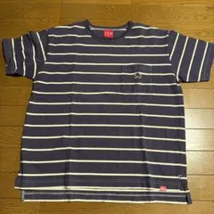 Manhattan Portage ボーダー ポケットTシャツ Sのサムネイル