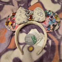 香港ディズニーランド　ディズニー100周年　カチューシャ