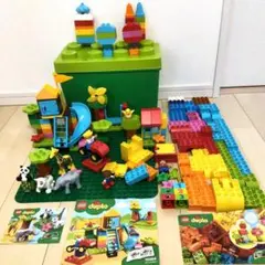 LEGO DUPLO 基礎板付きセット　動物 男の子女の子フィグ 公園 ブロック