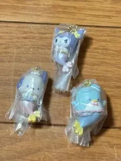 サンリオ マーメイドスイング クロミ ポチャッコ タキシードサム ガシャポン