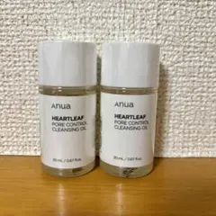 Anua 20mL 2本セット　旅行用　アヌア　クレンジングオイル