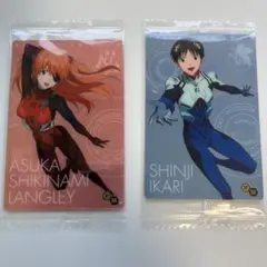 エヴァンゲリオン アスカ シンジ ウエハースカードセット