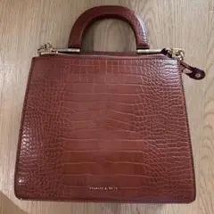 2026年最新】CHARLES & keith バッグ ブラウンの人気アイテム - メルカリ