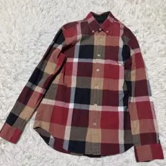 ブラックレーベルクレストブリッジ　長袖　シャツ　ボタンダウン　チェック