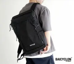 BAICYCLON by bagjack スクエアバックパック ブラック 美品のサムネイル