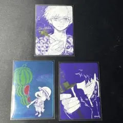 ✨非売品✨ ナツコミ2026 描き下ろしメタキラカード 3枚セット②