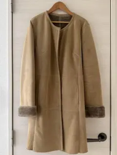 リアルムートンコート 羊革