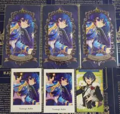 あんスタ　ミュージアムカード　ぱしゃっつ　スタフォニ　カード　青葉つむぎ