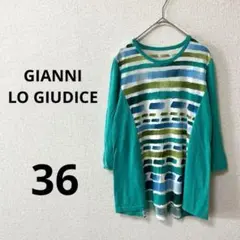 GIANNI LO GIUDICE ジャンニロジュディチェ カットソー　緑　36