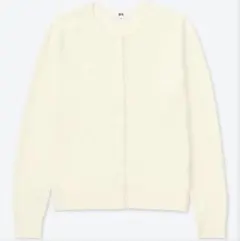 UNIQLO エクストラファインメリノクルーネックカーディガン