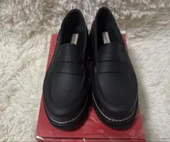 MITO様【ほぼ新品】現行品 HUNTER 防水 ペニーローファー 黒 UK5 MITO様【ほぼ新品】現行品 HUNTER 防水 ペニーローファー 黒 UK5