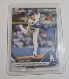 か*ち様 大谷翔平 2025 Topps NOW Card 307　663日ぶり