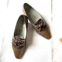 最終値下げ✴︎　銀座ヨシノヤ　レザー カジュアルシューズ　23.5cm