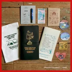 トラベラーズノート 限定セット MOOMIN パパの思い出 ムーミン
