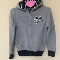 POLO RALPHLAUREN フルジップパーカー　グレー　春　8