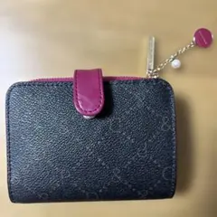 ピンキー＆ダイアン二つ折財布レディースＰＤＬＷＣＥＳ３フラワーペイント