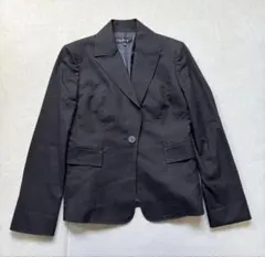 INDIVI ブラック ビジネス ジャケットテーラード　M オフィス　ビジネス