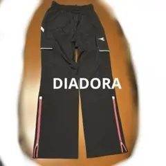 DIADORA レディース ジャージ パンツ ブラック【新品・未使用】タグなし
