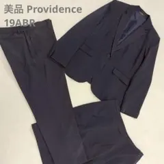 美品 セットアップ スーツ 就活 リクルート ママ レディース 濃紺 19号