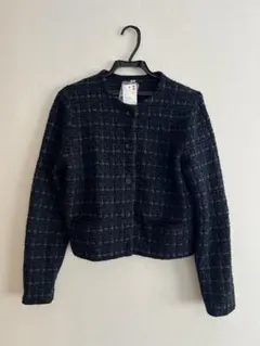 （新品）ニットショートジャケット