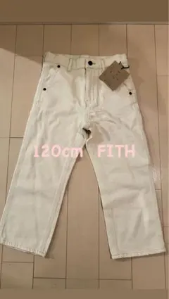 120cm 新品未使用FITH 長ズボン DENIM DUNGAREE