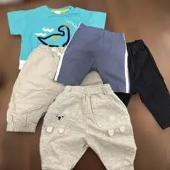 Baby 80cm 男の子　洋服5点セット