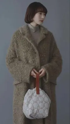 ミナペルホネン カンパネラバッグ　レザー　限定　タンバリン