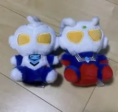 ふわふわお座りぬいぐるみ　ウルトラマンゼロ＆ウルトラマンゼット　2点セット