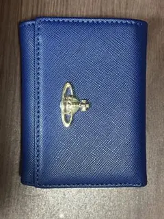 新品 Vivienne Westwood 三つ折り財布 913VW106 ブルー - メルカリ