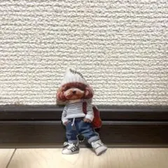 トイプードル　キーホルダー