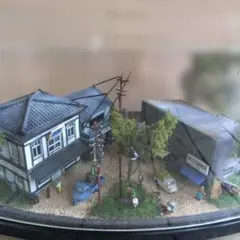 1/150スケール 自作ジオラマ　街並み情景 1/150スケール 自作ジオラマ 街並み情景 - メルカリ