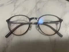 JINS チークカラーレンズ　中顔面短縮　度なしメガネ