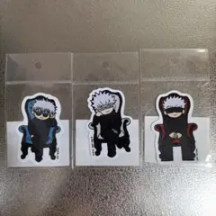 呪術廻戦　五条悟　ジロリ　ステッカー Chair Blew White Red