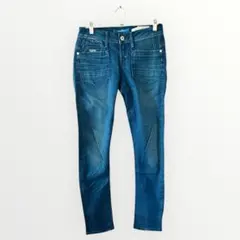 G-Star スキニーデニム ダークブルー