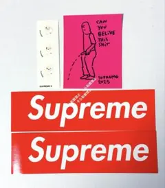 ★新品 Supreme シュプリーム Bear くま ステッカー ノベルティ