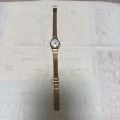 MARGARET HOWELL ゴールド メッシュバンド 時計