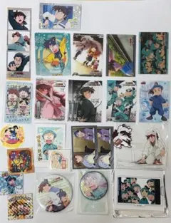 【2枚目有】忍たま乱太郎 最強の軍師 土井半助 天鬼 摂津のきり丸 グッズセット