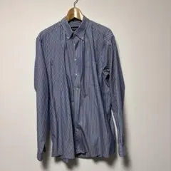 00'S Eddie Bauer ボタンダウンストライプシャツ