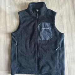 mont-bell Kid's 150 フリースジャケット ブラック