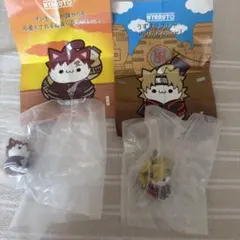 ナルト｜ニャルトミニフィギュア テマリ 我愛羅 ２点セット