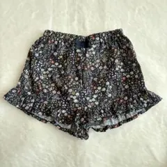 花柄フリルハーフパンツ