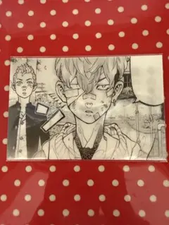 東京リベンジャーズ　韓国　東リべ展　レンチキュラーカード　松野千冬