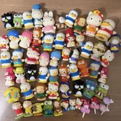 激レア サンリオ ソフビ 指人形 フィギュア マスコット 59個 平成レトロ 激レア サンリオ ソフビ 指人形 フィギュア マスコット 59個 平成