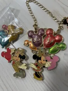 ミッキーミニー　キーホルダー　チャーム　TDL TDS