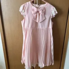 any FAM ピンク フォーマルワンピース　リボン付き