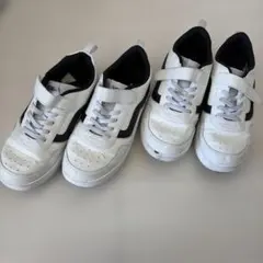 バラ売り可　Vans ホワイト/ブラック スニーカー